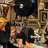 Feeling at Home Pumping Oil Humor canvas art print by Kite Barry displaying a humorous oil pump illustration on canvas.