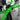 Feeling at Home inflatable tube man humor canvas art print by Kite Barry showing colorful, whimsical inflatable tube figure on canvas.