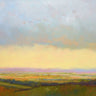 Abstract canvas art print featuring a distant view by McCarthy William, from the Feeling at Home collection.