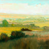 Abstract canvas art print titled Morning Mist by McCarthy William, featuring soft, misty colors and modern design for home decor.