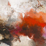 Feeling at home Spring Fever abstract canvas art print by Design Fabrikken, featuring vibrant, colorful modern artwork on canvas.