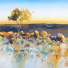 Silverton View coastal canvas art print by Penny Craig Trewin, featuring serene seaside landscape, from Feeling at Home.