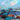 Abstract canvas art print titled "The Coast" by Quinzin Marianne, featuring vibrant coastal-inspired artwork on a high-quality canvas.