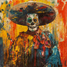 El Mexicano IV figurative canvas art print by Wiley Marta, featuring vibrant, detailed artwork on a high-quality canvas.