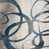 Abstract organic rings canvas art print by Loreth Lanie, featuring textured, colorful design for modern home decor.