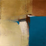 Abstract Discovery Square II canvas art print by Loreth Lanie, featuring vibrant, geometric shapes in a modern design.