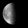Feeling at Home Moon Phase III photography canvas art print by Peck Gail, featuring lunar phases on a serene night sky background.