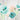 Teal poppies floral canvas art print by Loreth Lanie, featuring vibrant poppy flowers on a wooden background, by Feeling at Home.