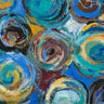 Continuum abstract canvas art print by Loreth Lanie featuring vibrant, flowing colors and modern design.