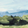 Peaceful landscape canvas art print by Feeling at Home, featuring serene scenery and natural colors on canvas.