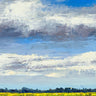 Feeling at Home Green Jenny Cloud Coverage landscape canvas art print featuring a serene sky and cloud scene for wall decor.