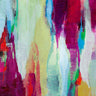 Abstract canvas art print featuring vibrant ribbons of color by Loreth Lanie, designed for a modern home decor aesthetic.