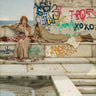 Art Print on canvas Antiquity Graffiti by Urban Mary Fashion Post-Impressionism artwork