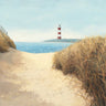 Art Print on canvas Beach Path Square by Wiens James Coastal Realism artwork