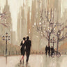 Art Print on canvas An Evening Out by Purinton Julia Figurative Post-Impressionism artwork
