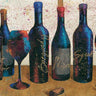 Art Print on canvas Wine Splash Light I by Wellington Studio Kitchen Post-Impressionism artwork