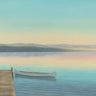 Art Print on canvas Zen Canoe I Crop by Wiens James Coastal Rococo artwork