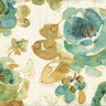 Art Print on canvas My Greenhouse Roses I on Wood Cream by Audit Lisa Floral other artwork
