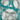 Art Print on canvas Industrial I Teal by Mullan Michael Abstract Post-Impressionism artwork