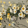 Art Print on canvas Breezes Gray Crop by Novak Shirley Floral Post-Impressionism artwork