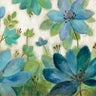 Art Print on canvas Peacock Bloom by Vassileva Silvia Floral Post-Impressionism artwork