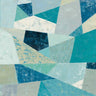 Art Print on canvas Indigo Geo Metric II Soft by Vassileva Silvia Abstract Realism artwork