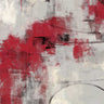 Art Print on canvas Stone Gardens II Red by Vassileva Silvia Abstract Post-Impressionism artwork