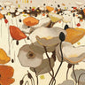 Art Print on canvas Neutrality by Novak Shirley Floral Renaissance artwork