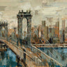 Art Print on canvas New York View by Vassileva Silvia Landscape other artwork