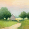 Art Print on canvas Country Road by Purinton Julia Abstract Post-Impressionism artwork