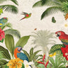Art Print on canvas Parrot Paradise I by Pertiet Katie Floral Post-Impressionism artwork