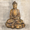 Art Print on canvas Bronze Buddha by Vassileva Silvia Food Post-Impressionism artwork