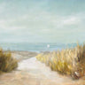 Art Print on canvas Distant Sails by Nai Danhui Coastal Post-Impressionism artwork