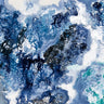 Art Print on canvas Tidal Reflection Crop by Vassileva Silvia Abstract other artwork