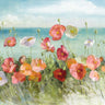 Art Print on canvas Coastal Poppies Light. by Nai Danhui Coastal Post-Impressionism artwork