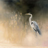 Art Print on canvas Peaceful Egret by Purinton Julia Animals Modernism artwork