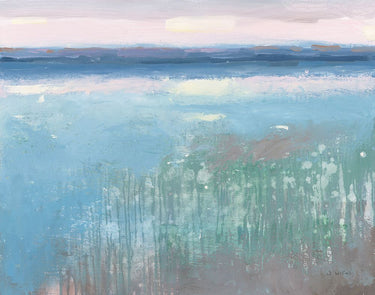 Art Print on canvas Seascape I by Wiens James Abstract Post-Impressionism artwork