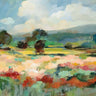 Art Print on canvas Before the Summer Rain by Vassileva Silvia Floral Rococo artwork