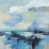 Art Print on canvas Coastal Blues II by Vassileva Silvia Abstract Post-Impressionism artwork