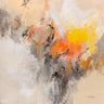 Art Print on canvas Tangerine Glow by Vassileva Silvia Abstract Post-Impressionism artwork
