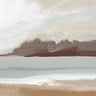 Art Print on canvas Lake Beach Neutral Crop by Munger Pamela Coastal Modernism artwork