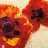 Art Print on canvas Perennial Intensity by Novak Shirley Floral Impressionism artwork