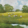 Art Print on canvas Sun Grazing by Purinton Julia Animals Post-Impressionism artwork