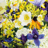 Art Print on canvas White Anemones by Novak Shirley Coastal Post-Impressionism artwork
