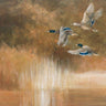 Art Print on canvas Life on the Lake by Purinton Julia Animals Romanticism artwork