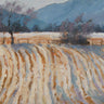 Art Print on canvas Valley Snowfall by Overstreet Carson Country French Impressionism artwork