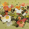 Art Print on canvas Earthy Anemones by Novak Shirley Abstract Impressionism artwork