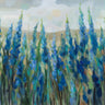 Art Print on canvas Blue Meadow by Vassileva Silvia Floral Impressionism artwork
