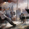 European canvas art print by Haenraets Willem featuring a detailed, colorful landscape scene in a classic style.