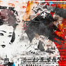 European canvas art print featuring a Geisha design by Albers Teis, titled Monarc Geisha, from Feeling at Home collection.